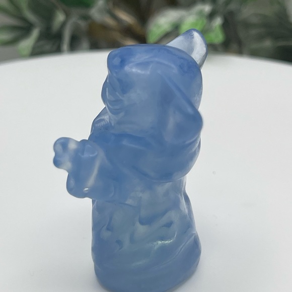 2 Baby Yoda “Grogu” Opalite Carvings - Picture 3 of 10